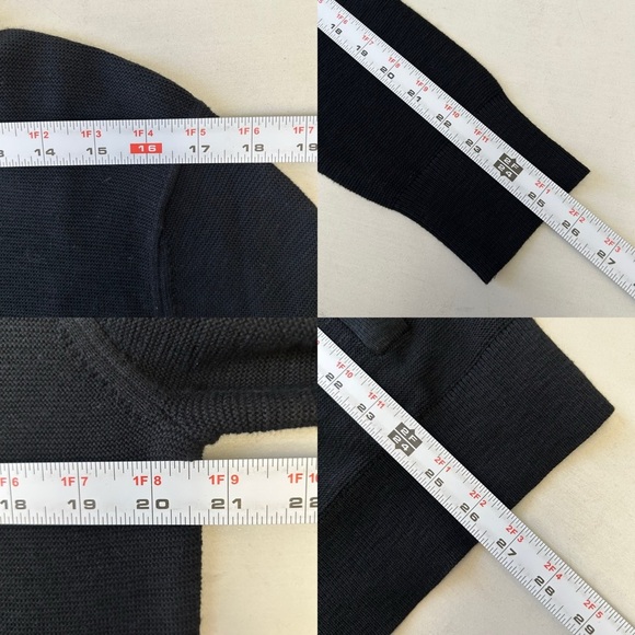 Banana Republic Men's Black Cardigan Cotton Sweater Jacket Size Medium NEW - Picture 12 of 14